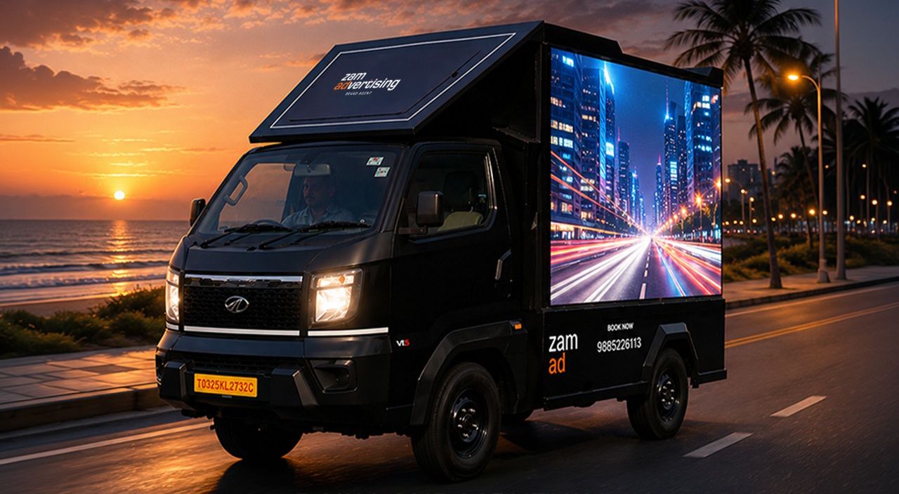 LED truck advertising services